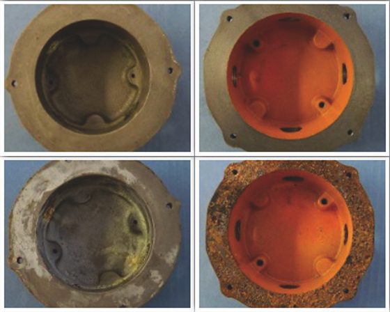 Ex d flameproof enclosure flame path condition during inspection